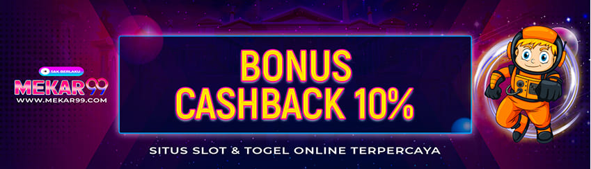 BONUS CASHBACK 10%