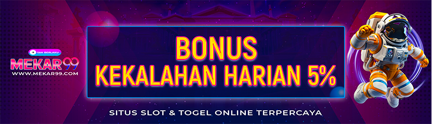 BONUS KEKALAHAN 5%