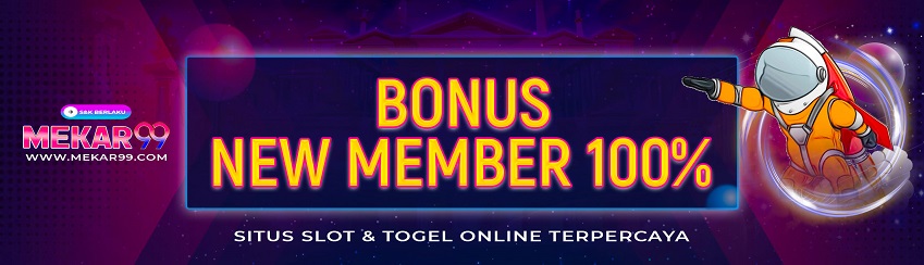 BONUS MEMBER BARU 100%