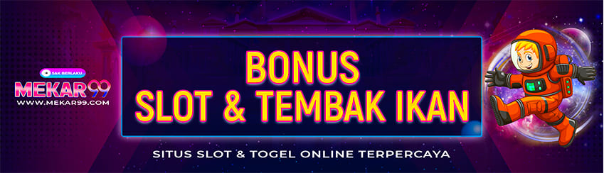 BONUS ROLLINGAN SLOT & TEMBAK IKAN 1%